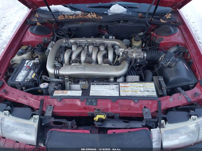 1995 Ford Taurus Sho VIN: 1FALP54P7SA219277 Lot: 43938445