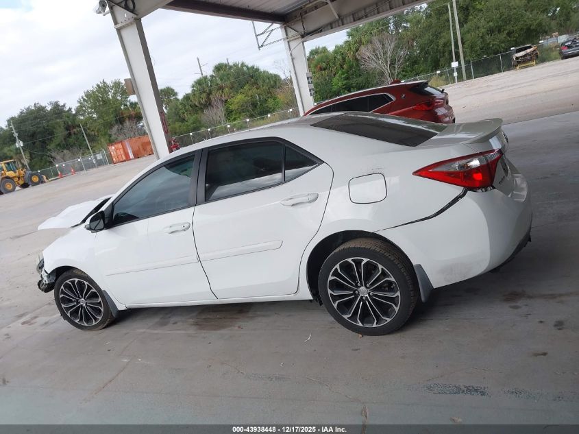 2014 Toyota Corolla S Plus VIN: 2T1BURHEXEC199525 Lot: 43938448