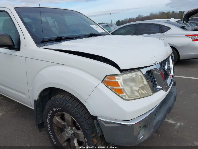 2010 Nissan Frontier Se VIN: 1N6AD0FV1AC405423 Lot: 43938453
