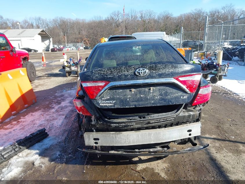 2017 Toyota Camry Le VIN: 4T1BF1FK4HU641724 Lot: 43938458