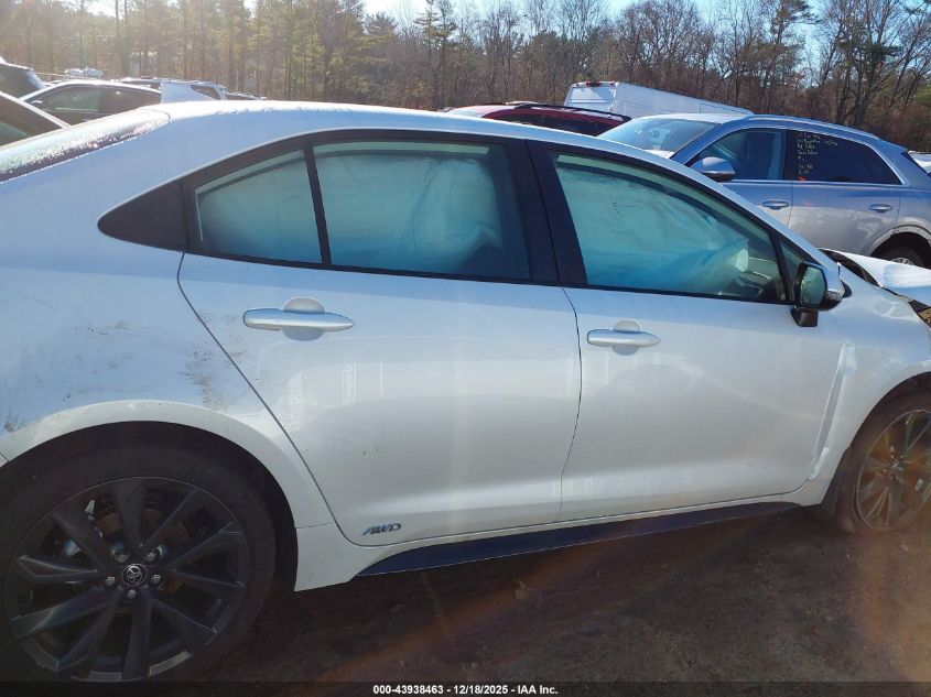 2025 Toyota Corolla Hybrid Se VIN: JTDBDMHE4S3024100 Lot: 43938463