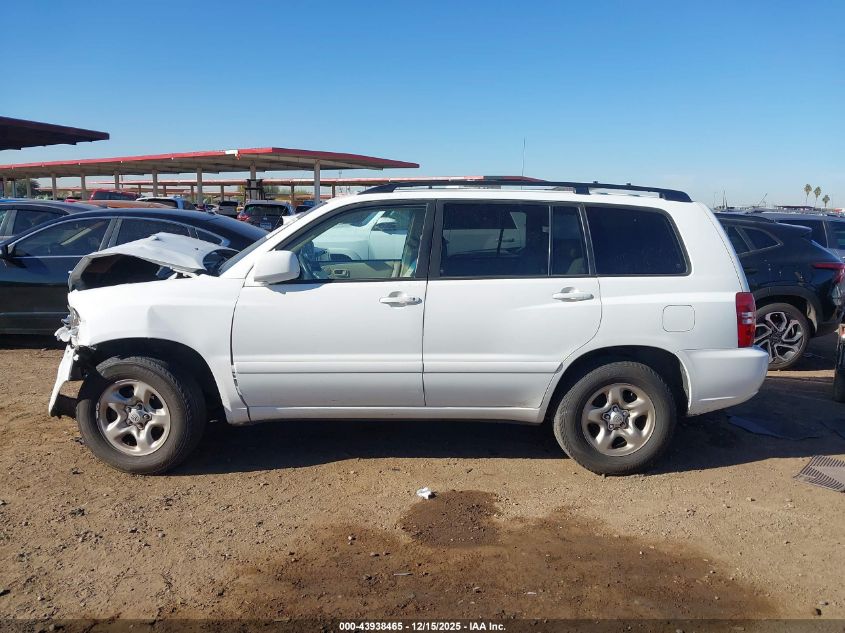 2003 Toyota Highlander VIN: JTEGD21A130069138 Lot: 43938465