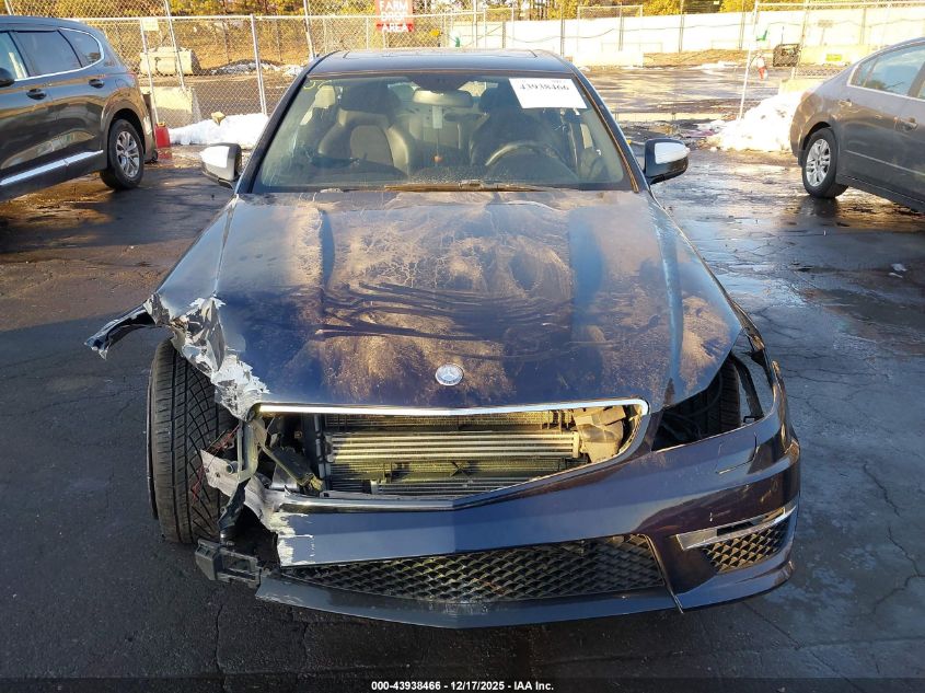 2013 Mercedes-Benz C 63 Amg VIN: WDDGF7HB3DA838251 Lot: 43938466