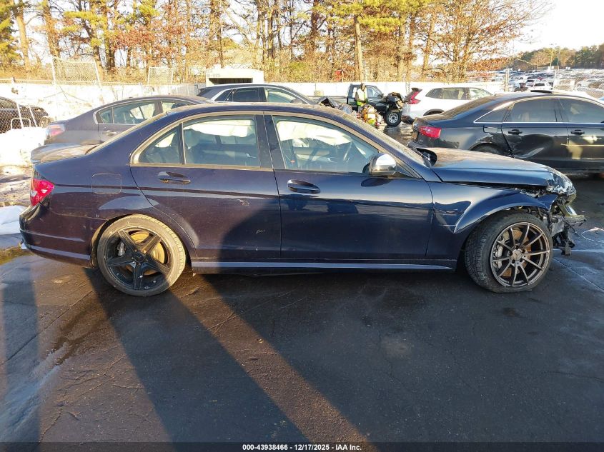 2013 Mercedes-Benz C 63 Amg VIN: WDDGF7HB3DA838251 Lot: 43938466