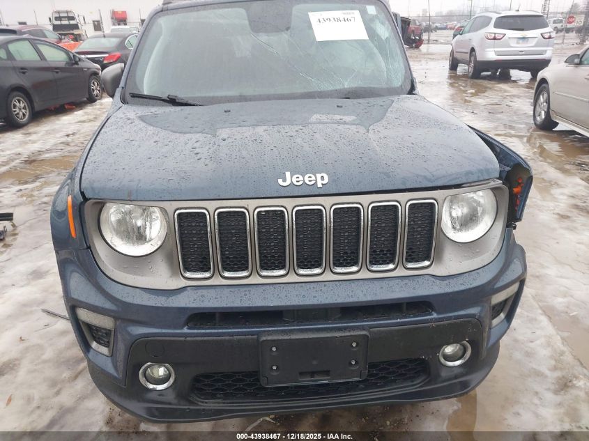 2020 Jeep Renegade Limited 4X4 VIN: ZACNJBD15LPL72415 Lot: 43938467