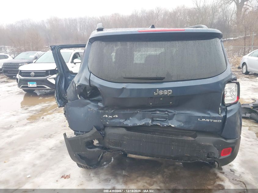 2020 Jeep Renegade Limited 4X4 VIN: ZACNJBD15LPL72415 Lot: 43938467