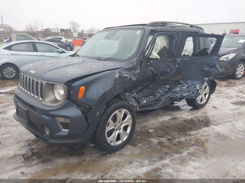 2020 Jeep Renegade Limited 4X4 VIN: ZACNJBD15LPL72415 Lot: 43938467