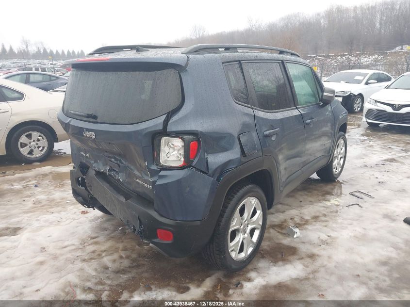 2020 Jeep Renegade Limited 4X4 VIN: ZACNJBD15LPL72415 Lot: 43938467