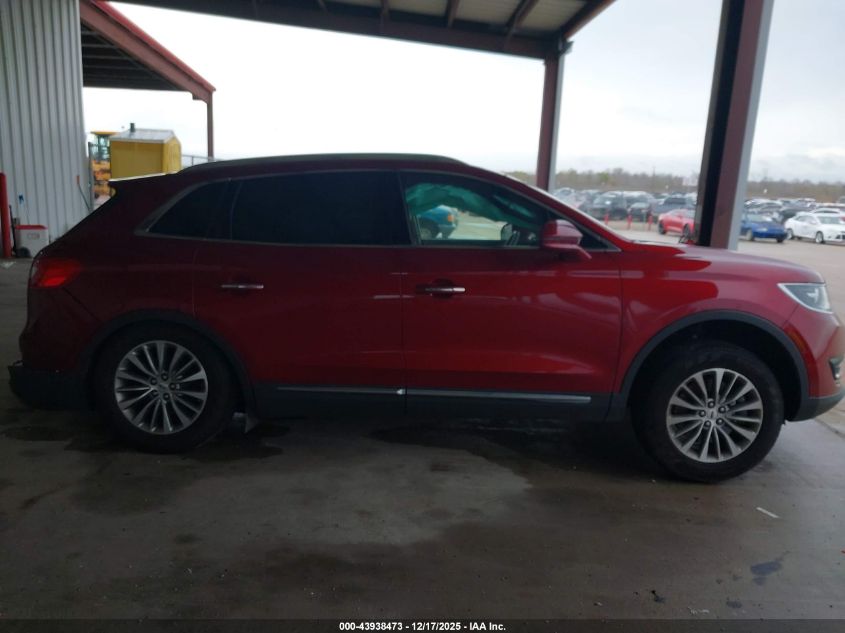 2017 Lincoln Mkx Select VIN: 2LMPJ8KR5HBL30703 Lot: 43938473