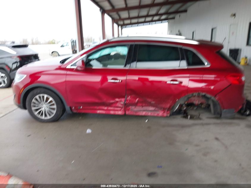 2017 Lincoln Mkx Select VIN: 2LMPJ8KR5HBL30703 Lot: 43938473