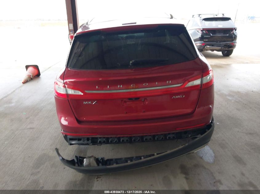 2017 Lincoln Mkx Select VIN: 2LMPJ8KR5HBL30703 Lot: 43938473