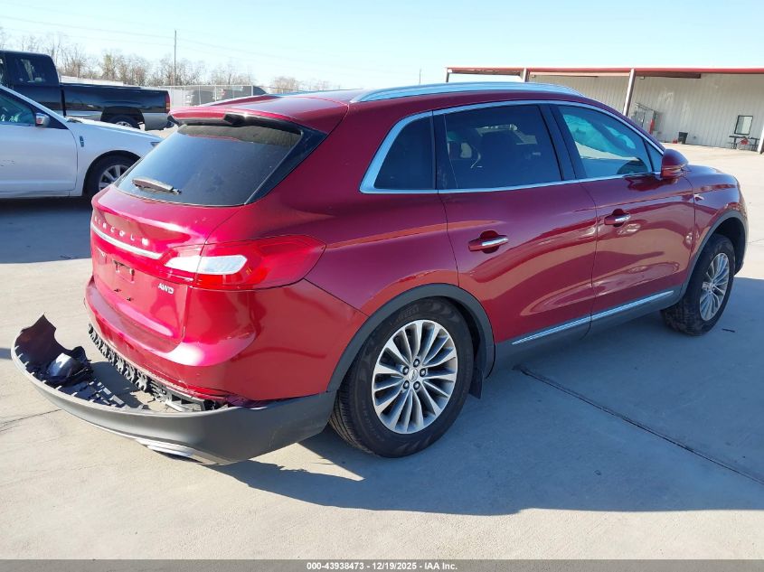 2017 Lincoln Mkx Select