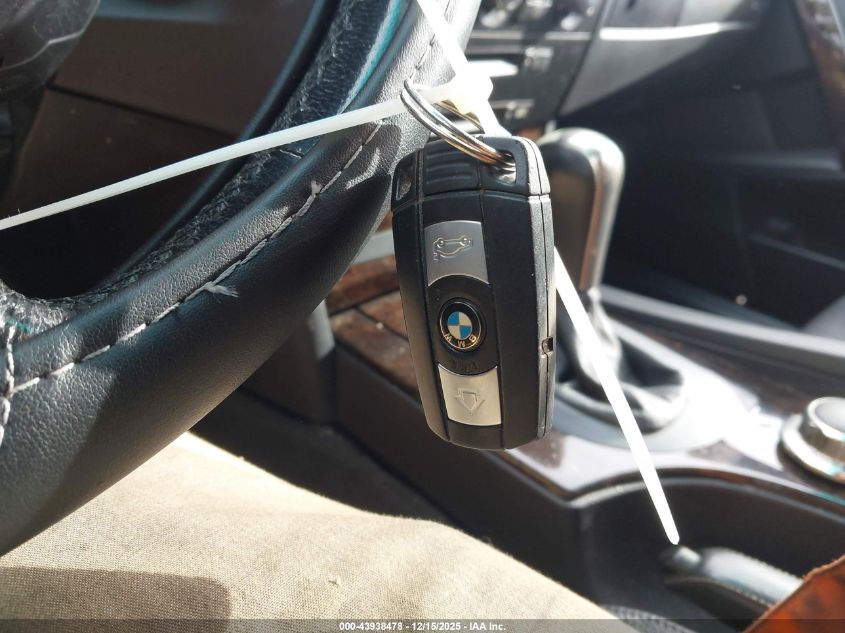 2006 BMW 550I VIN: WBANB53576CP02566 Lot: 43938478