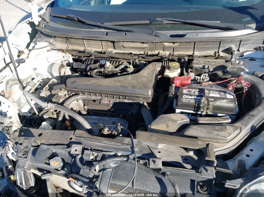 2016 Nissan Rogue S VIN: JN8AT2MV7GW143908 Lot: 43938481