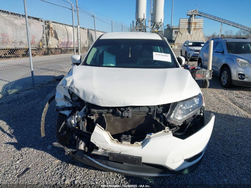 2016 Nissan Rogue S VIN: JN8AT2MV7GW143908 Lot: 43938481