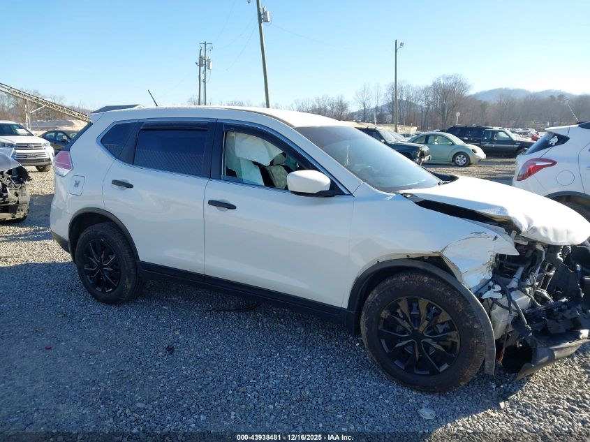 2016 Nissan Rogue S VIN: JN8AT2MV7GW143908 Lot: 43938481