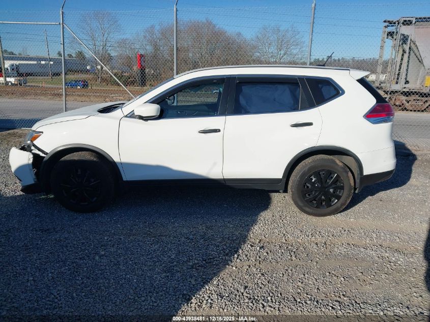2016 Nissan Rogue S VIN: JN8AT2MV7GW143908 Lot: 43938481