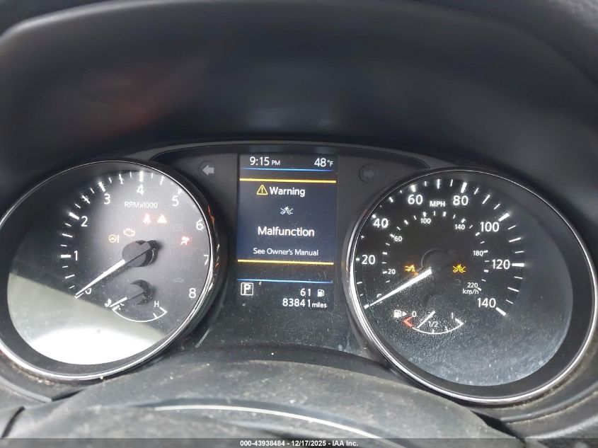 2021 Nissan Rogue Sport Sv Fwd Xtronic Cvt VIN: JN1BJ1BV9MW316281 Lot: 43938484