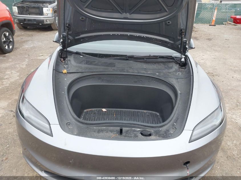 2024 Tesla Model 3 Long Range Dual Motor All-Wheel Drive/Rear-Wheel Drive VIN: 5YJ3E1EA5RF858780 Lot: 43938486