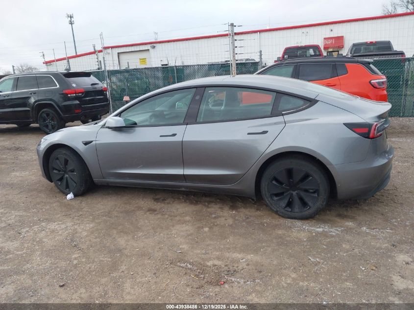 2024 Tesla Model 3 Long Range Dual Motor All-Wheel Drive/Rear-Wheel Drive VIN: 5YJ3E1EA5RF858780 Lot: 43938486