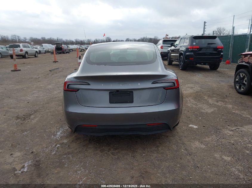 2024 Tesla Model 3 Long Range Dual Motor All-Wheel Drive/Rear-Wheel Drive VIN: 5YJ3E1EA5RF858780 Lot: 43938486