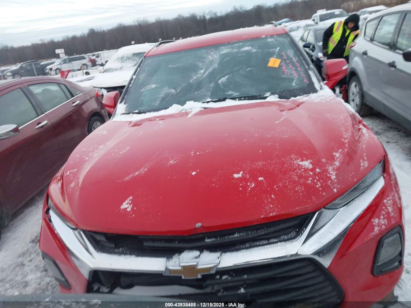 2019 Chevrolet Blazer VIN: 3GNKBBRA6KS559436 Lot: 43938488