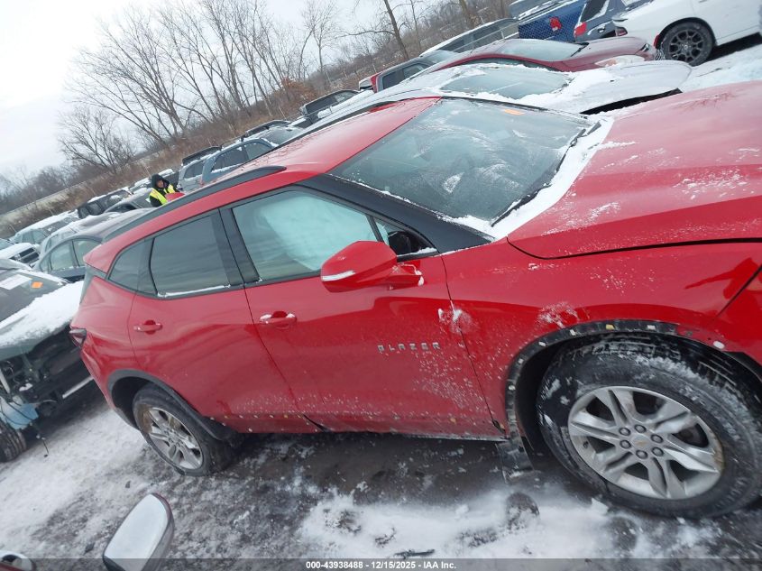 2019 Chevrolet Blazer VIN: 3GNKBBRA6KS559436 Lot: 43938488