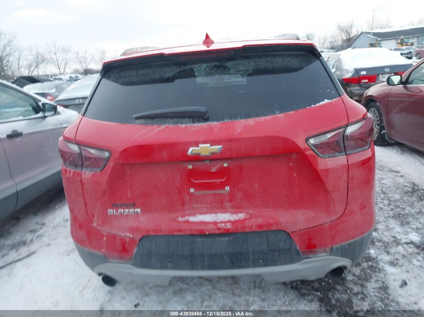 2019 Chevrolet Blazer VIN: 3GNKBBRA6KS559436 Lot: 43938488