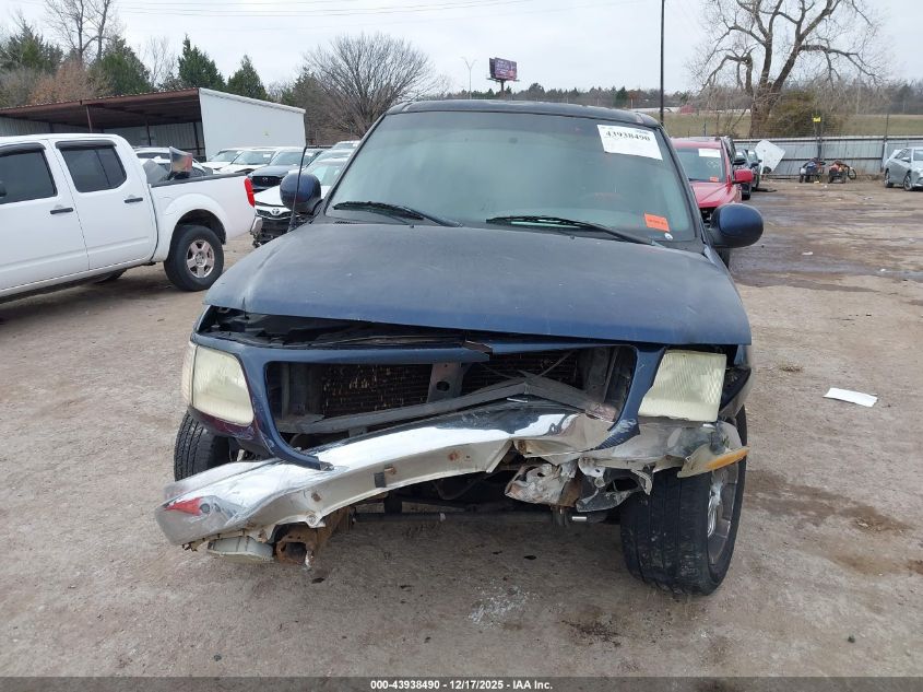 2003 Ford F-150 Lariat/Xlt VIN: 1FTRW07L63KA98952 Lot: 43938490