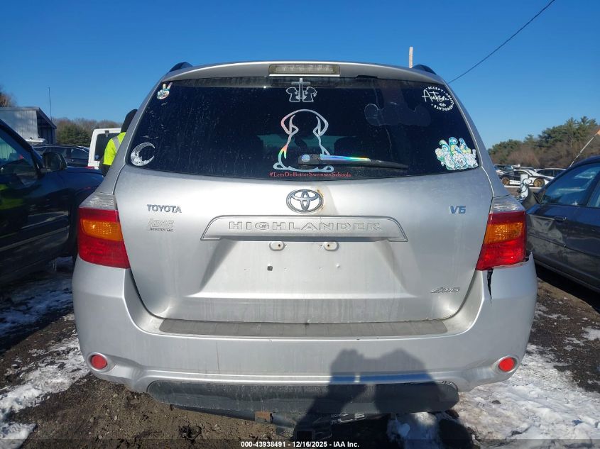 2008 Toyota Highlander VIN: JTEES41A682086764 Lot: 43938491