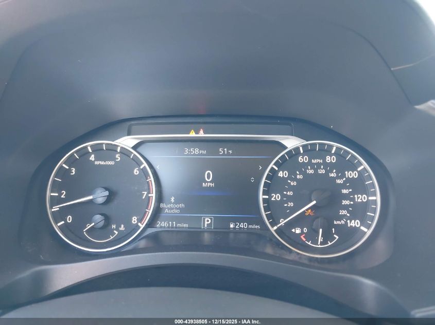 2025 Nissan Altima Sv Fwd VIN: 1N4BL4DV9SN373711 Lot: 43938505