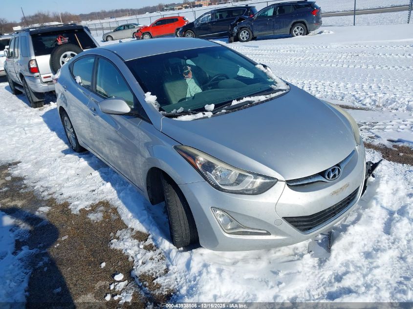 2014 Hyundai Elantra Se