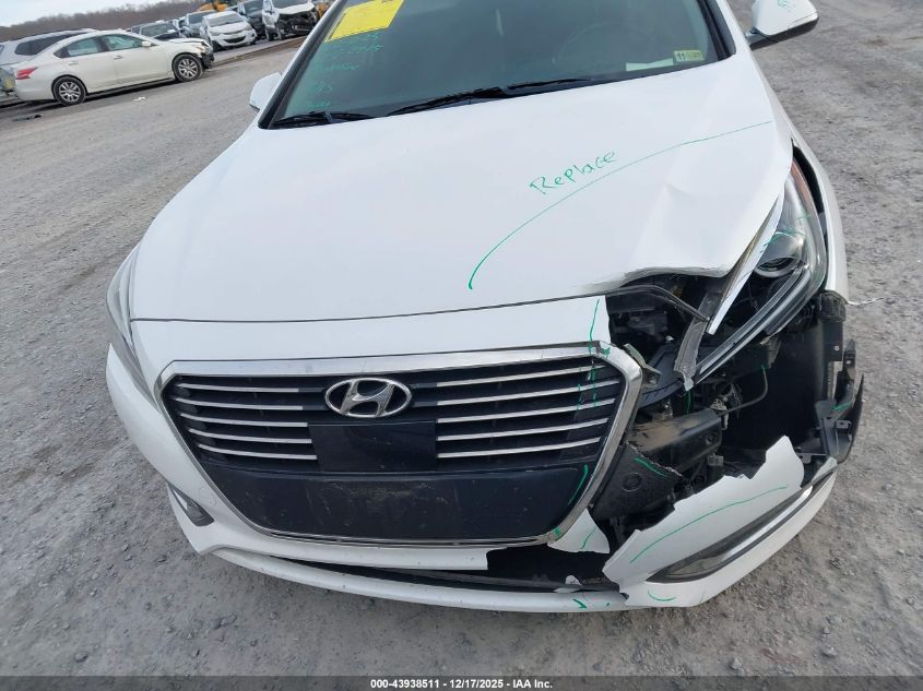 2017 Hyundai Sonata Hybrid Limited VIN: KMHE34L36HA062336 Lot: 43938511