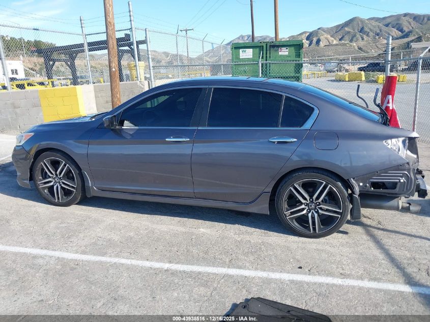 2017 Honda Accord Sport VIN: 1HGCR2F58HA079524 Lot: 43938516