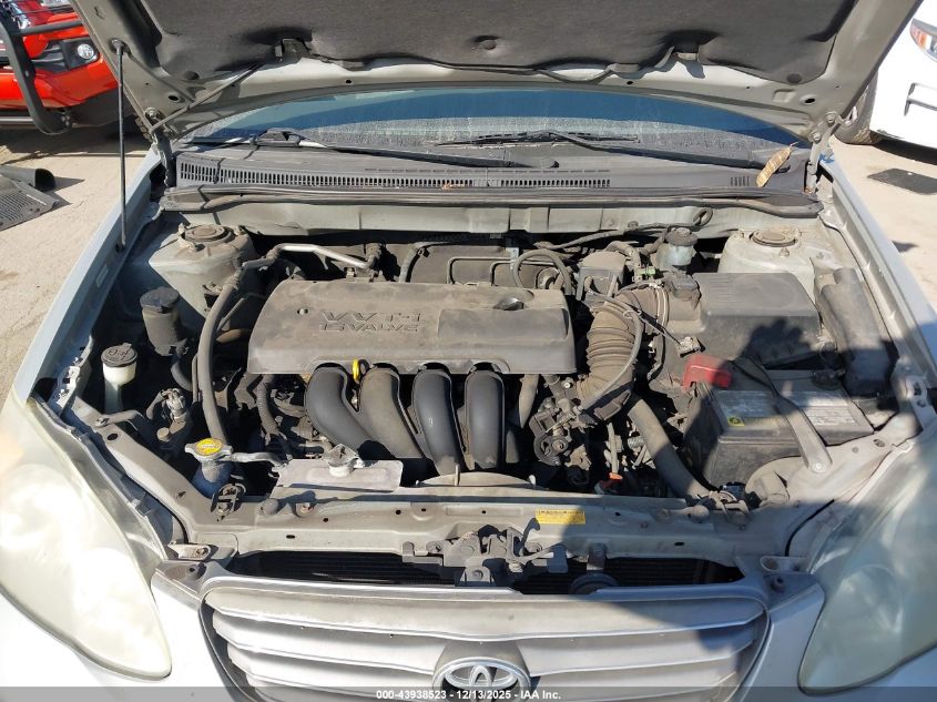 2003 Toyota Corolla Le VIN: 1NXBR32E83Z099586 Lot: 43938523