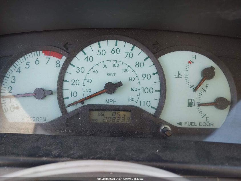 2003 Toyota Corolla Le VIN: 1NXBR32E83Z099586 Lot: 43938523