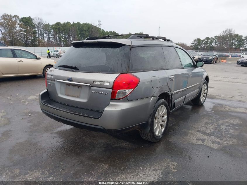 2009 Subaru Outback 2.5I Limited VIN: 4S4BP66C197323319 Lot: 43938524