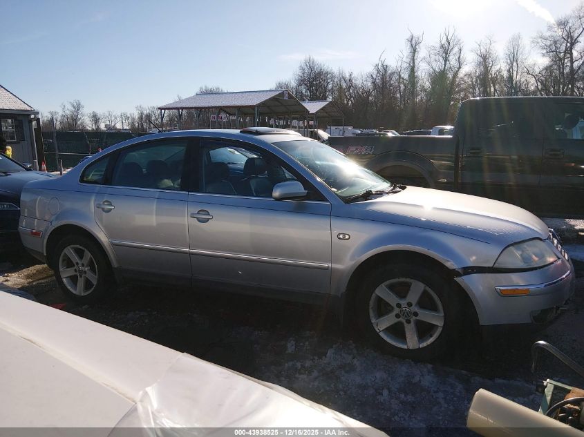 2004 Volkswagen Passat Glx VIN: WVWTH63B84P040927 Lot: 43938525