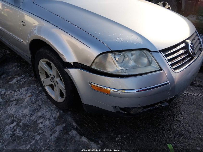 2004 Volkswagen Passat Glx VIN: WVWTH63B84P040927 Lot: 43938525