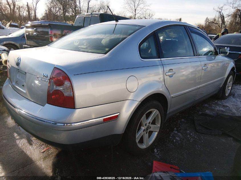 2004 Volkswagen Passat Glx VIN: WVWTH63B84P040927 Lot: 43938525