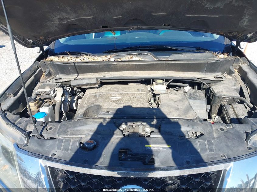 2015 Nissan Pathfinder Platinum VIN: 5N1AR2MN6FC692103 Lot: 43938527