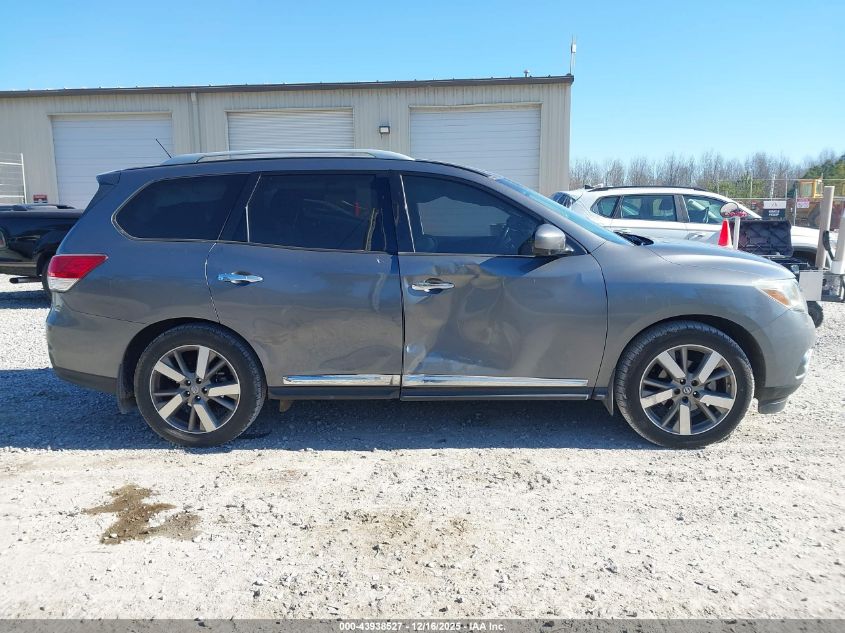 2015 Nissan Pathfinder Platinum VIN: 5N1AR2MN6FC692103 Lot: 43938527