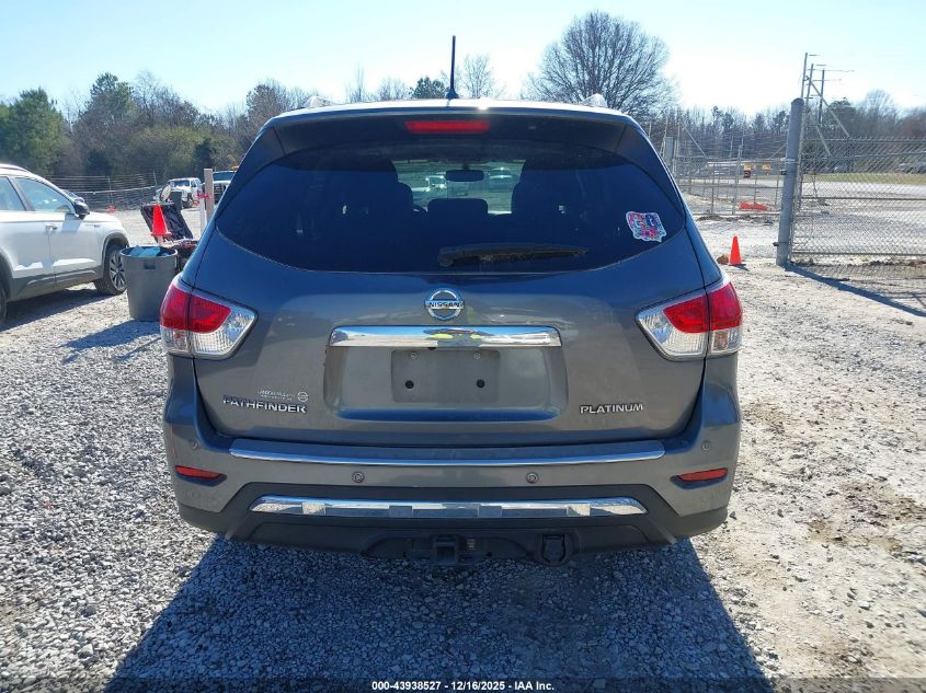 2015 Nissan Pathfinder Platinum VIN: 5N1AR2MN6FC692103 Lot: 43938527