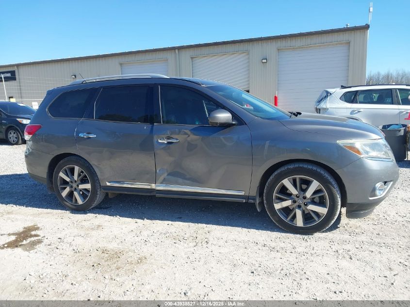 2015 Nissan Pathfinder Platinum VIN: 5N1AR2MN6FC692103 Lot: 43938527