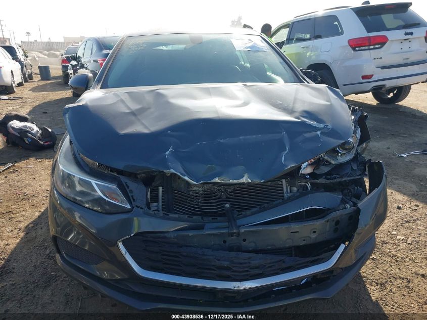 2018 Chevrolet Cruze Lt Auto VIN: 3G1BE6SM7JS652016 Lot: 43938536