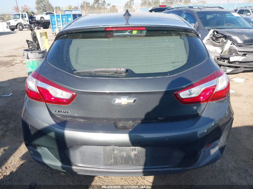 2018 Chevrolet Cruze Lt Auto VIN: 3G1BE6SM7JS652016 Lot: 43938536