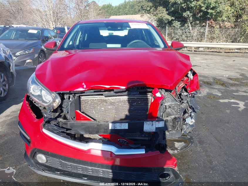 2020 Kia Forte Lxs VIN: 3KPF24AD8LE169708 Lot: 43938539