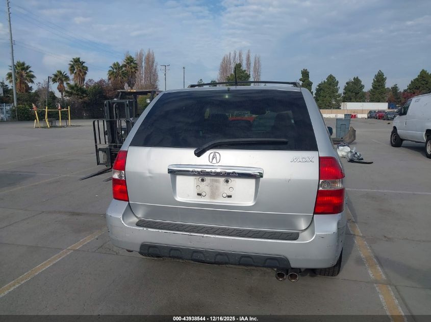 2003 Acura Mdx VIN: 2HNYD18733H518581 Lot: 43938544