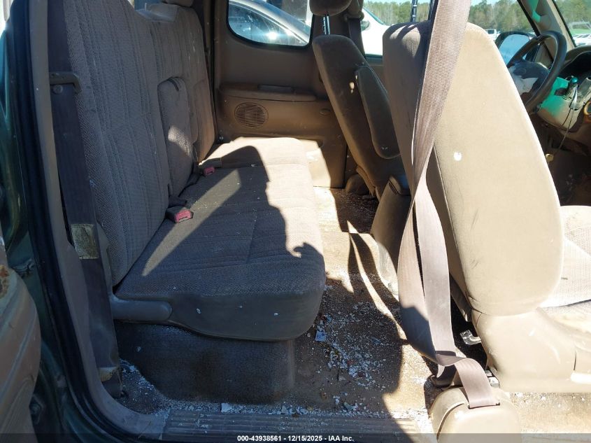 2000 Toyota Tundra Sr5 V8 VIN: 5TBRT3418YS001269 Lot: 43938561