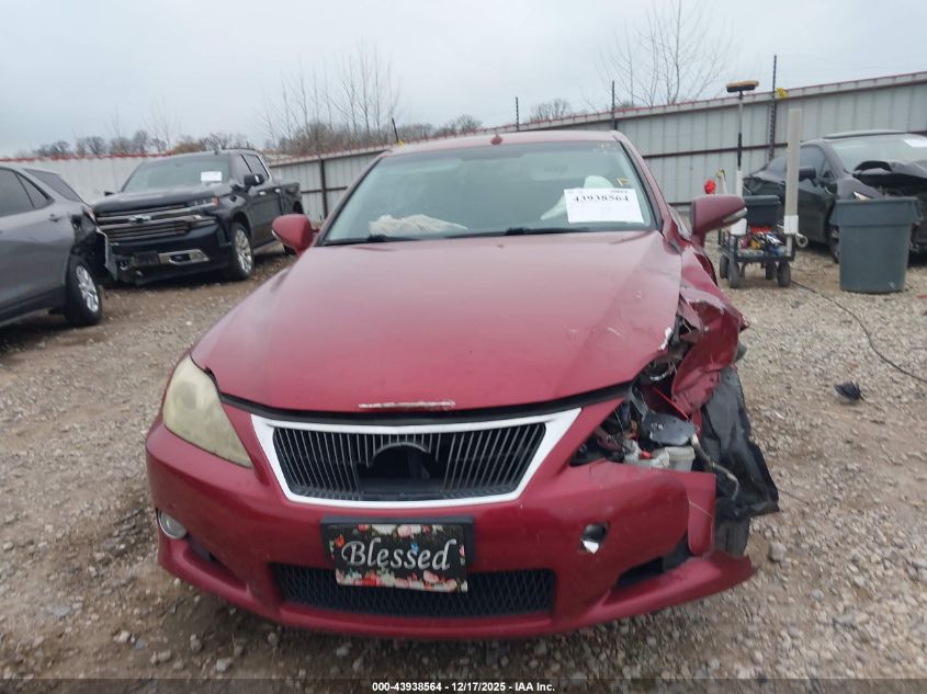 2010 Lexus Is 250C VIN: JTHFF2C29A2507596 Lot: 43938564